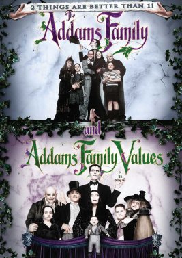 DVD Cover for the Addams Family Two Pack