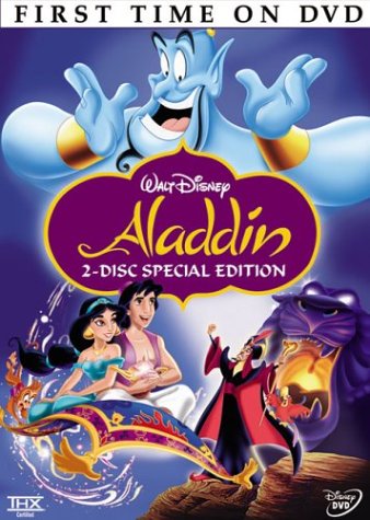DVD Cover for Aladdin