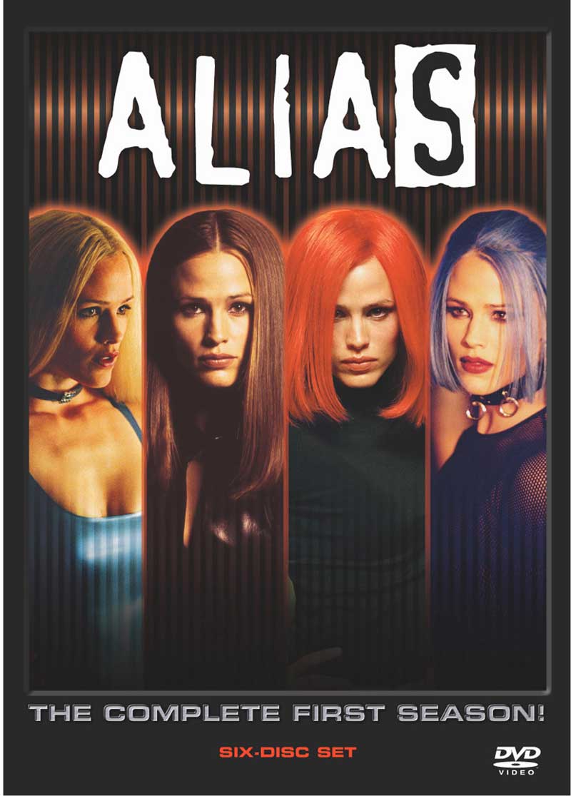 DVD Cover of Season 1 of Alias
