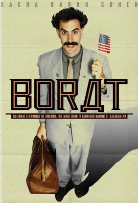 DVD Cover for Borat
