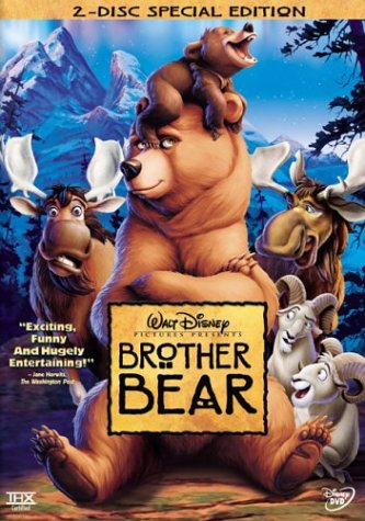 DVD Cover for Brother Bear