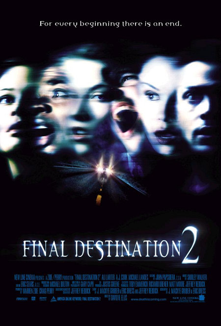 One sheet poster for Final Destination 2