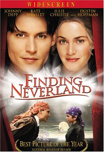 DVD Cover for Finding Neverland