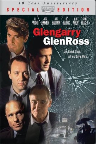 DVD Cover for Glengarry Glenross