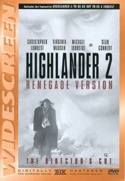 Cover for Highlander II: The Quickening Renegade Cut DVD