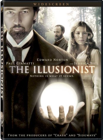 DVD Cover for The Illusionist