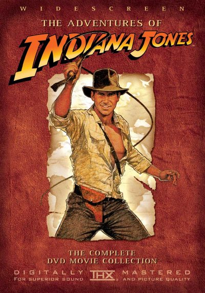 DVD Cover for the Indiana Jones Collection