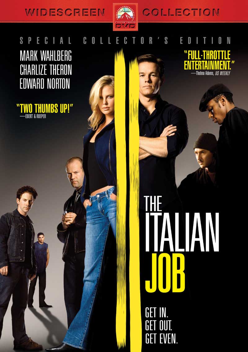 DVD Cover for The Italian Job