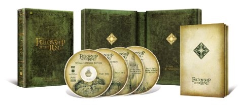 Super DVD Release of Lord of the Rings - Fellowship of the Ring - 4 Discs!