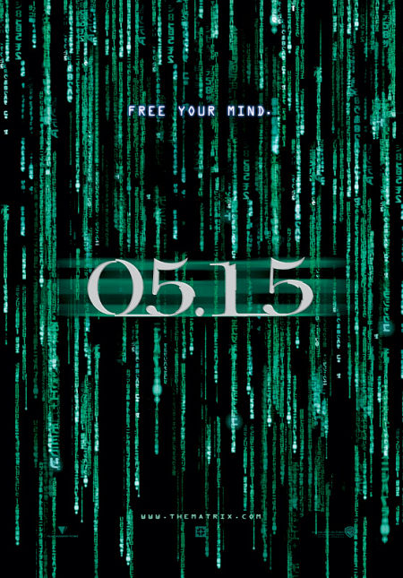 Promo poster for Matrix Reloaded