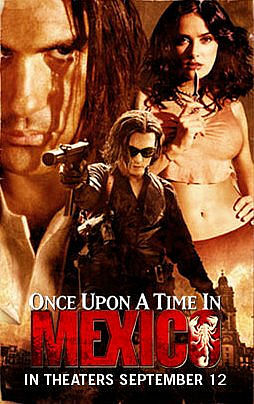One sheet for Once Upon a Time in Mexico