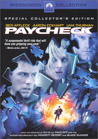 DVD Cover for Paycheck