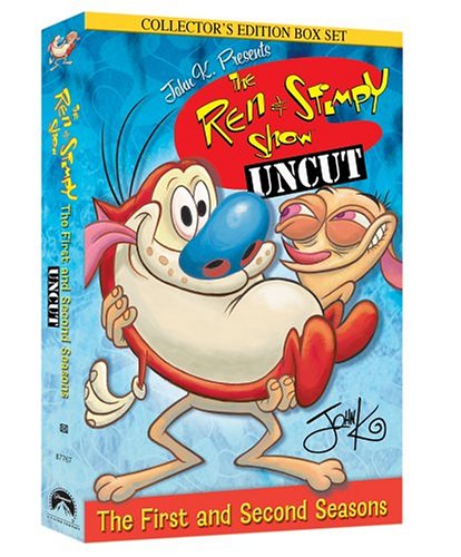 DVD Cover for the Ren and Stimpy Show