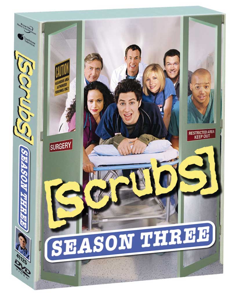 DVD Cover for Scrubs: Season 3