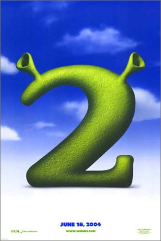 One sheet for Shrek 2