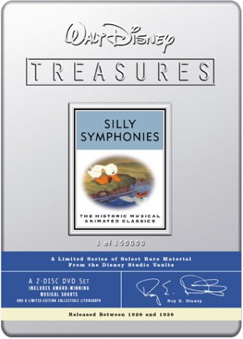 DVD Cover for Disney's Silly Symphonies