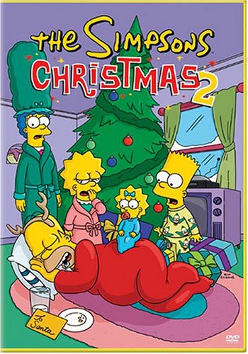 DVD Cover for The Simpsons Christmas 2