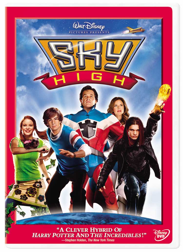 DVD Cover for Sky High