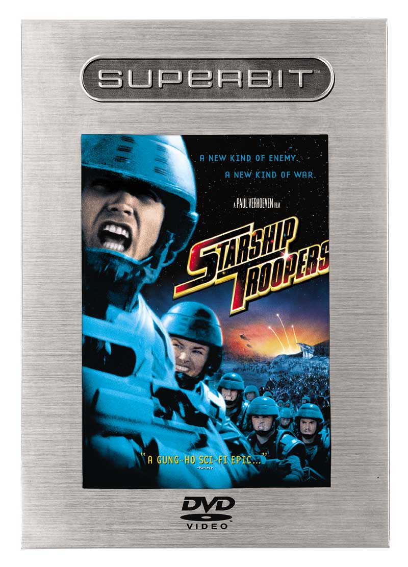 DVD Cover of the Superbit edition of Starship Troopers