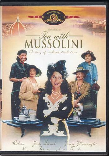 DVD Cover for Tea With Mussolini