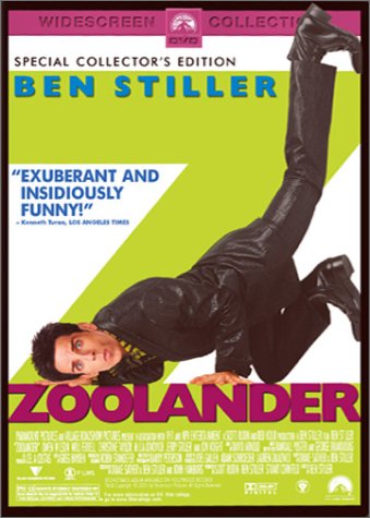 DVD Cover for Zoolander starring Ben Stiller